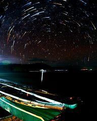 Startrails on the island of Ticao