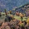 Mountain meadows near villages around Ardino