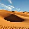 Sand dunes of the Sahara