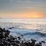 Sunset on the coast of Agaete