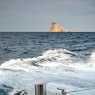 By boat to the island of Stromboli