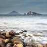 On the shore of the island of Panarea