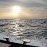 By boat to the island of Stromboli