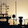 Sunset on the ferry