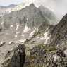 Peaks above the Tevno lake