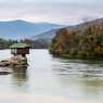 House of Drina river