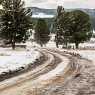 Snow path