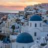 At sunrise in Oia