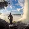 Me and the waterfall