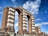 Roman aqueduct in Plovdiv