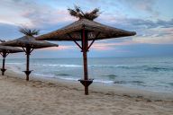 Umbrellas on the beach