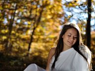 Fairies girls in autumn forest