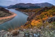 Meanders of the Arda River near Kardzhali