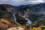 Meanders of the Arda River near Ardino