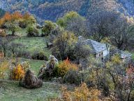 Old houses of the village near Ardino