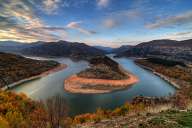 Meanders of the Arda River near Kardzhali