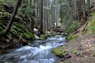 Canyon of waterfalls near Smolyan