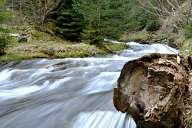 Canyon of waterfalls near Smolyan