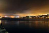 The bridges over the Bosphorus