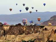 Cappadocia: balloons, balloons...