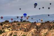 Cappadocia: balloons, balloons...