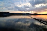 Sunset over Beglik Dam