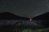 Starry sky over Little Beglik