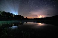 Starry sky over Little Beglik