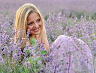 Pickers of lavender 
(model: Nevena Ivancheva)