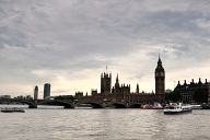 By boat on the River Thames