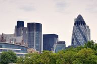 By boat on the River Thames