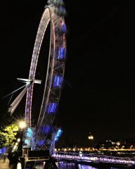 London at night