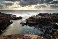 Rocks along the bay of Ahtopol