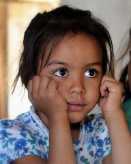 Children descendants of Sudanese slaves