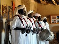 Musicians from the village Khamlia