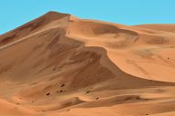 Sand dunes of the Sahara