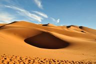 Sand dunes of the Sahara