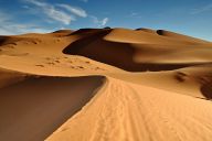 Sand dunes of the Sahara