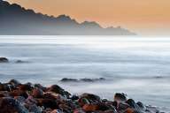 Sunset on the coast of Agaete