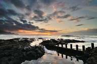 Sunset over Agaete