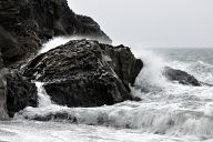 Windy day along the south coast of Iceland