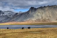 Mountains in West Iceland