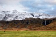 Mountains in West Iceland