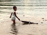 Playing with boats