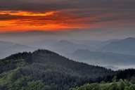 Sunrise in the Rhodopes