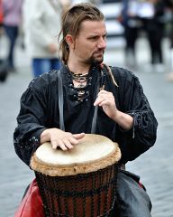 Street musicians