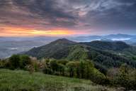 Sunrise in the Rhodopes