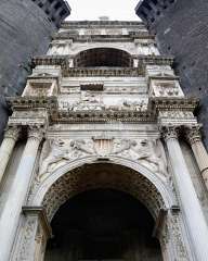 Temple in Naples, Italy