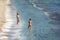 Photo session on the beach