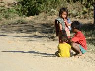 Children from Laos